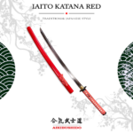 TR.7.8 - İaito Katana Kırmızı Japonya İthal