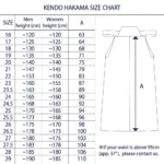 KENDO - Vixia - Lacivert Polyester Hakama (Mitsuboshi) - Görsel 7