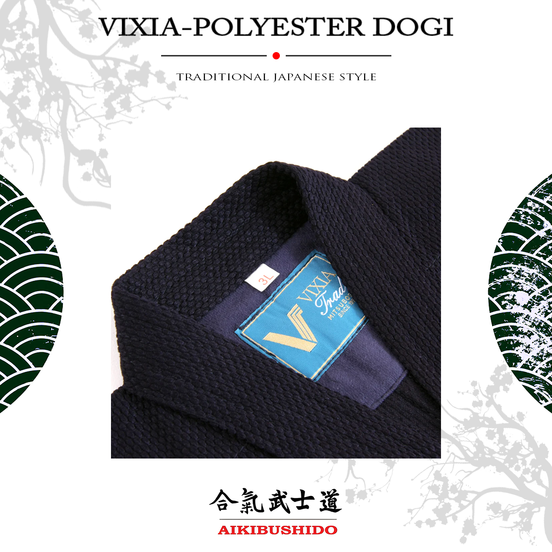 VIXIA-POLYESTER DOGI JP.2.1 - KENDO - Vixia Geleneksel - Polyester Dogi #TOZANDO INTERNATIONAL - Görsel 1