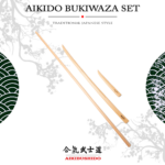 TR.6.2 - Bukiwaza Set Kalın Jo Bokken Tanto Set Aikido #AIKIBUSHIDO
