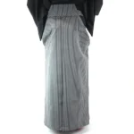 JP.3.4 Embu Çizgili Silket Iaido Hakama - Görsel 4