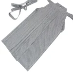 JP.3.4 Embu Çizgili Silket Iaido Hakama - Görsel 5