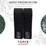 TR.5.5 - İaido Siyah Obi #AIKIBUSHIDO