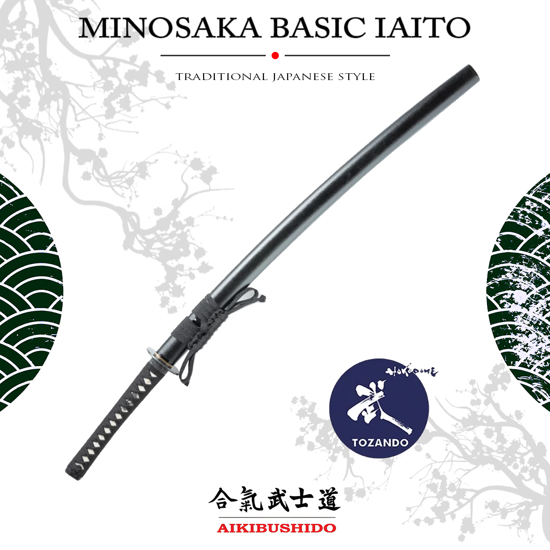 MINOSAKA BASIC IAITO 2 JP3.10 Minosaka Temel Iaito - Görsel 1