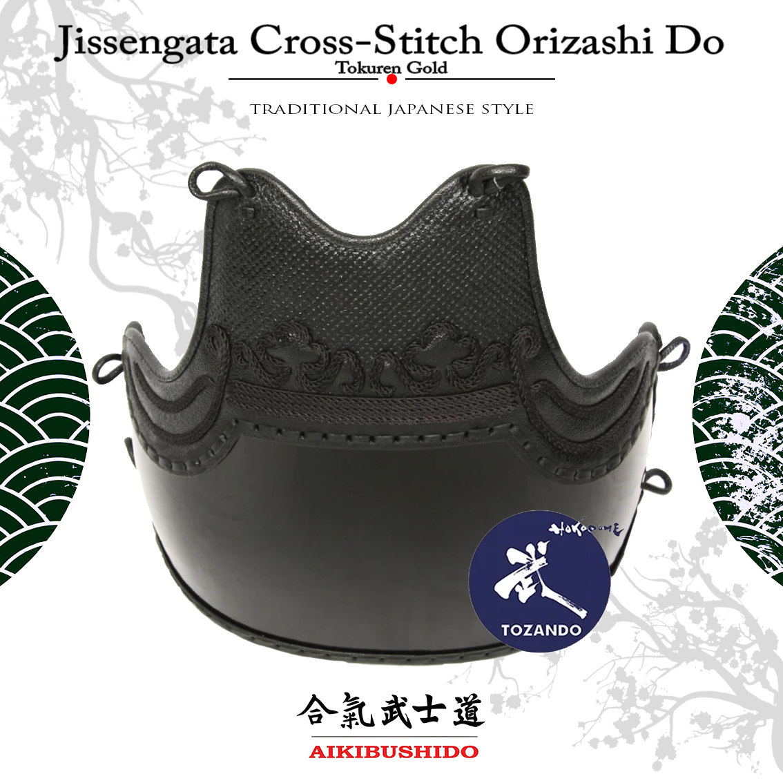 Tokuren Gold Jissengata Orizashi Do JP.5.15 Tokuren Gold Jissengata 6mm Kanaviçe Orizashi Do - Görsel 1