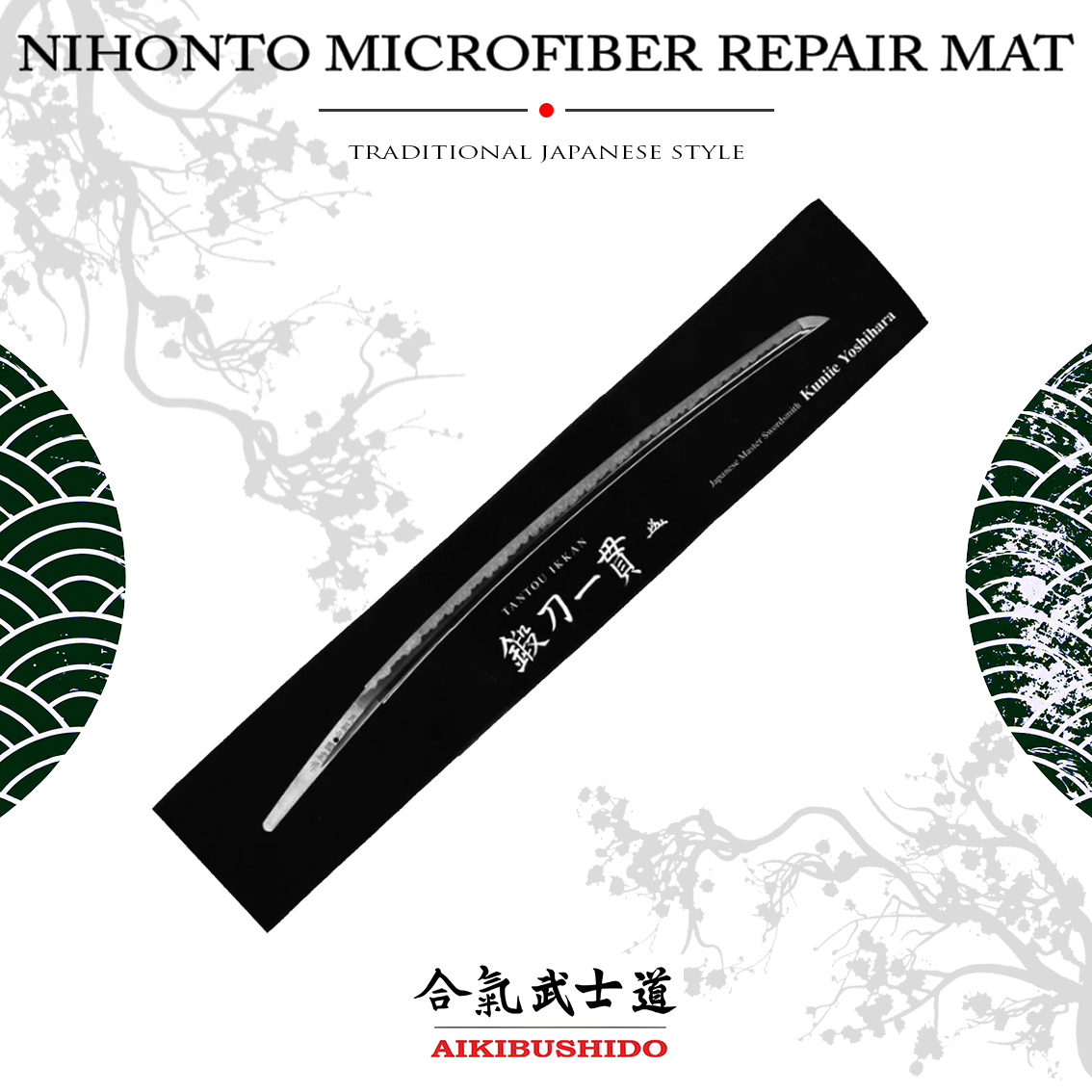 NIHONTO MICROFIBER REPAIR MAT JP.7.7 Nihonto Mikrofiber Tamir Matı - Görsel 1